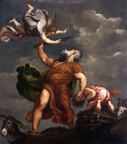 Авраам (почти) убивает сына 